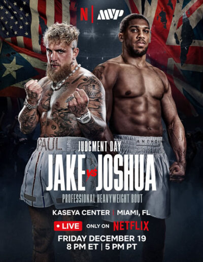 Big Mo, Ring Announcer for Jake vs Joshua